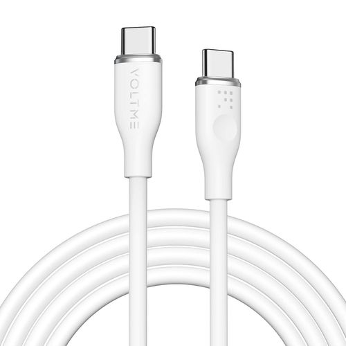 Cble USB C vers USB C 1.80m Blanc,Cable USB C 2.0 de Charge 3A 480 Mbps PD Charge Rapide Cordon USB-C et Cble USB-C PPS Compatible avec Android MacBook Pro iPad Air Samsung