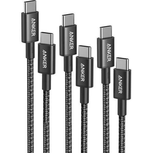 Cble USB C vers USB C 333-100 W-1 m + 1,8 m + 3 m-Cble de charge rapide USB 2.0 C pour iPhone 16/15,MacBook Pro/Air,iPad Pro/Air,Galaxy S24,Pixel,Switch,LG et plus encore.[W33]