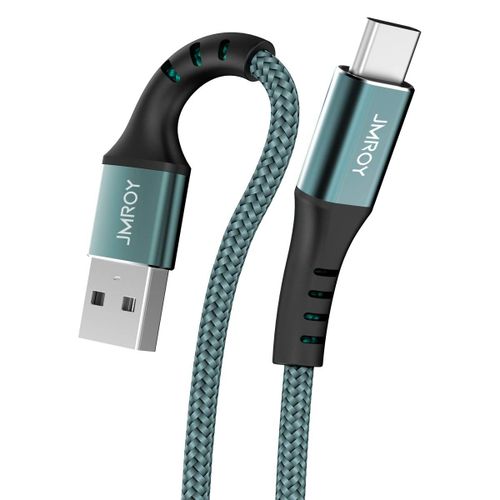 Cble USB Type-C, extra long, 3 m, en nylon, charge rapide pour Samsung Galaxy S21 Ultra,Note 20, Z Fold 3, Huawei P50, Mate 40, MateBook, Xiaomi Mi 11 Lite, OnePlus 9, Google Pixel 5, Realme, etc