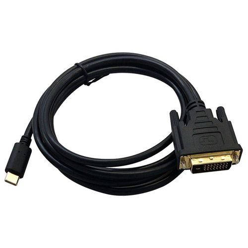 Cble USB Type C vers Dvi Adaptateur USB Type C vers Dvi 24+1 4K 30Hz (6ft/1.8m) 3 Compatible avec 2017/201