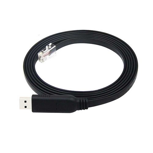 Cble USB vers RJ45 de 1.8M, pour dbogage de Console, ligne A7H5, pour CONSOLE de routeur, pour routeur et routeur Huawei H3C HP Arba 9306