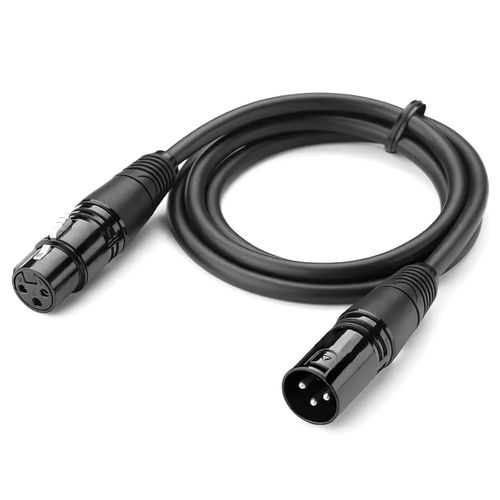 Cble XLR, Cble XLR Microphone 2M Mle vers Femelle pour Qualit Audio Optimale - Connecteur XLR Haute Performance pour Micro, Mixer, Ampli, Enceinte (2M)