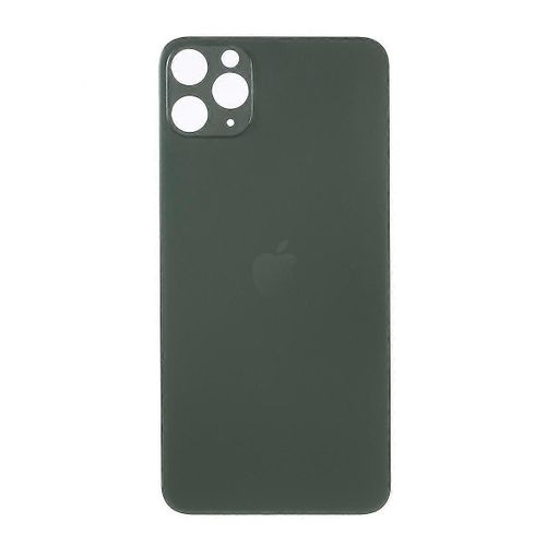 Cache Batterie Pour Iphone 11 Pro Max (Grand Trou Pour Objectif D'appareil Photo, Aucun Assemblage Requis) - Vert