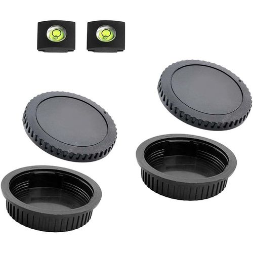 Cache Bouchon Botier + Arrire pour Objectif Monture Canon EOS EF EF-S pour Canon 4000D 2000D 1300D 800D 760D 750D 600D 250D 200D, EOS 90D 80D 77D 70D,5D Mark IV/III/II, 6D Mark II/I, 7D Mark II