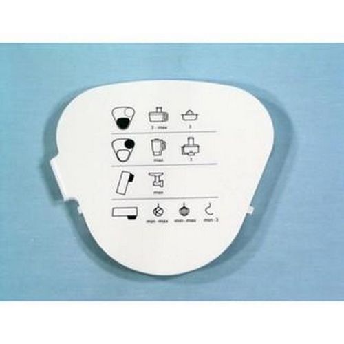 Cache de sortie blanc - Robot mnager (KW706501 BRANDT, KENWOOD)