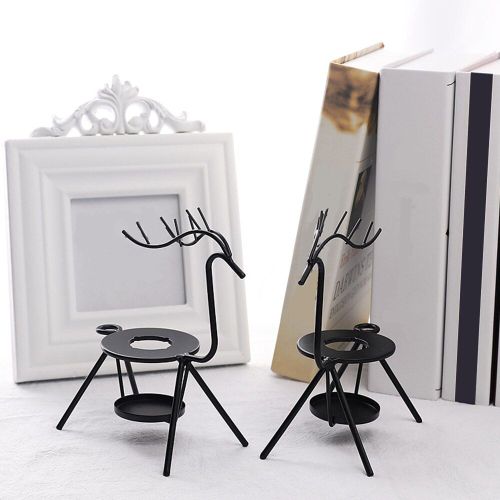 Cacheter Cire Four Fonte Colle Mariage Timbre Maison Plus Chaud Pot Retro Pole Cerf Forme Carte De Voeux Metal Artisanat