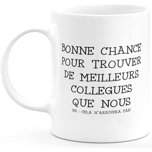 Cadeau Collègue De Travail Mug Cadeau Départ Homme, Femme, Chef