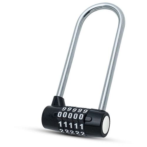 Cadenas  Combinaison  5 Chiffres - Cadenas Robuste De 148 Mm - Facile  Utiliser Et Rinitialisable - Petit Cadenas Pour Casiers, Usage Extrieur, Intrieur, Conteneurs