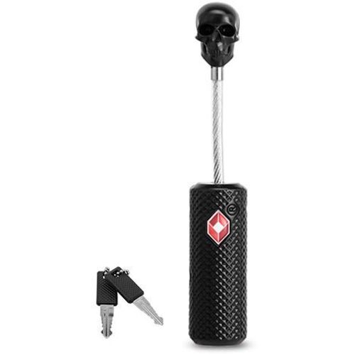 Cadenas cable clé TSA pour valise. Cadenas clef TSA Antivol pour