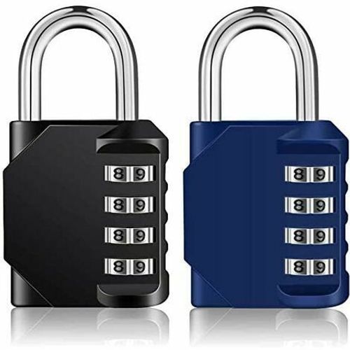 Cadenas code pour casier, Cadena à combinaison 4 chiffres pour gym