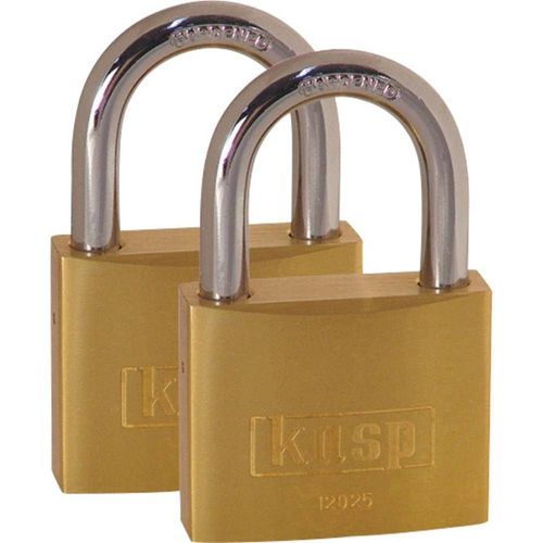 Cadenas Kasp K12025d2 Or-Jaune Avec Serrure  Cl