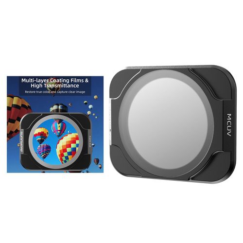 Cadre En Aluminium tanche, Filtres D'objectif  Revtement Multicouche Nd Cpl Ndpl Mcuv Pour Ensemble De Drone De Camra Dji Air 2s-Gnrique