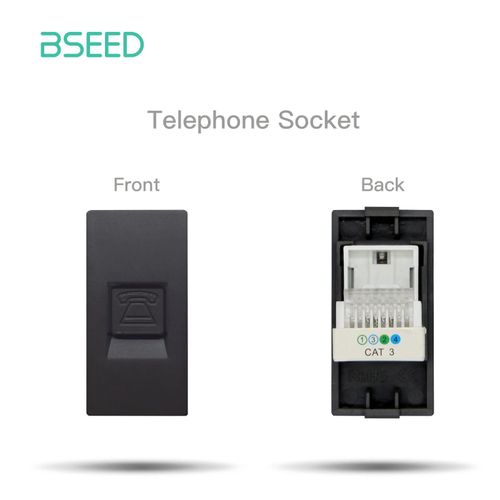 Cadre En Verre,Standard Ue,Capteur Pir,Interrupteurs,Module,Prises Murales,Fonction De Bricolage,Base De Variateur,Hdmi,Usb,Type-C,Pices - Type Tel Black