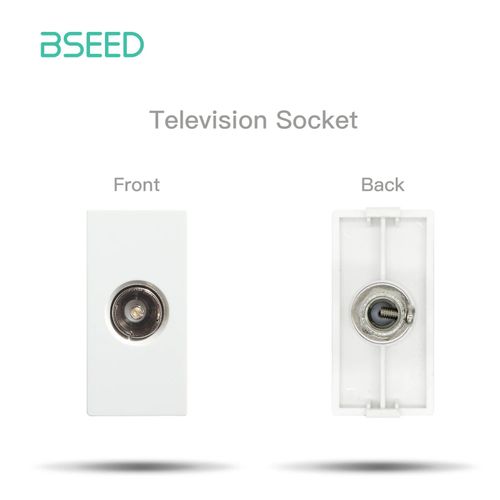 Cadre En Verre,Standard Ue,Capteur Pir,Interrupteurs,Module,Prises Murales,Fonction De Bricolage,Base De Variateur,Hdmi,Usb,Type-C,Pices - Type Tv White