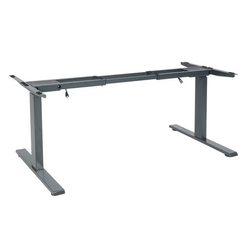 Cadre Hwc-D40, Cadre De Table Variable Pour Bureau, Rglable En Hauteur lectriquement 29kg   Gris Anthracite