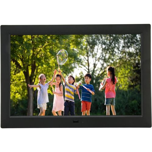 Cadre Photo Numrique 10,1 Pouces, Cadre Photo lectronique Avec cran Hd Ips, Montable Au Mur Ou Sur Le Bureau, Avec Tlcommande, Partage De Photos/Vidos (Prise Ue)