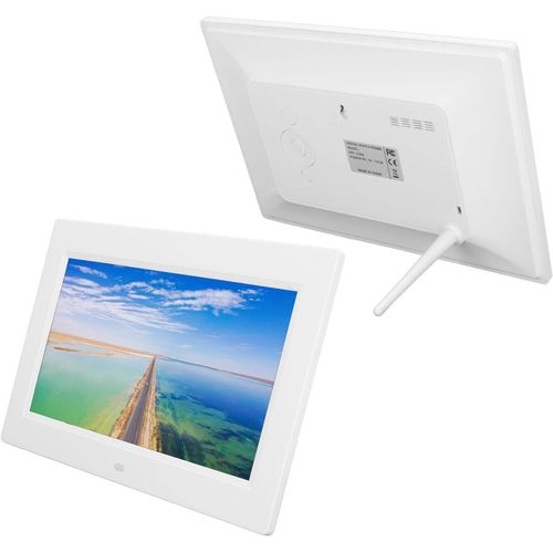 Cadre Photo Numrique 10 Pouces, Cadre Photo Numrique Ips Hd, Album Photo lectronique Intelligent 1280 X 800 Avec Tlcommande, Rotation Automatique, Configuration Facile Pour