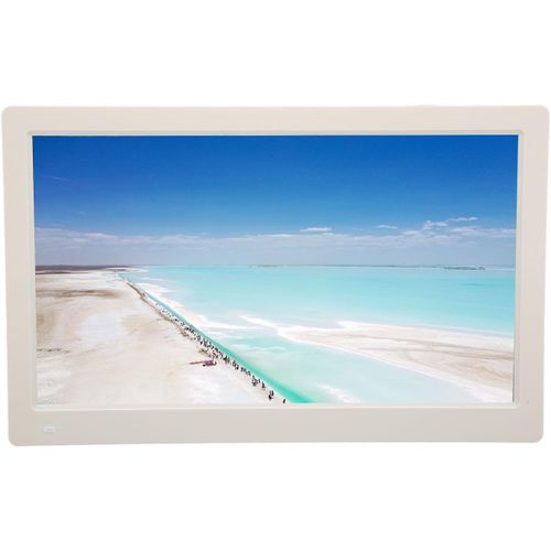 Cadre Photo Numrique 15,6 Pouces, Rsolution 1920 X 1080, Avec Tlcommande Pour Stockage Usb Et Carte Mmc (Prise Ue 220V)