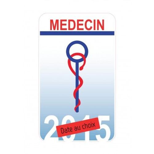 Caduce Medecin Sticker Autocollant