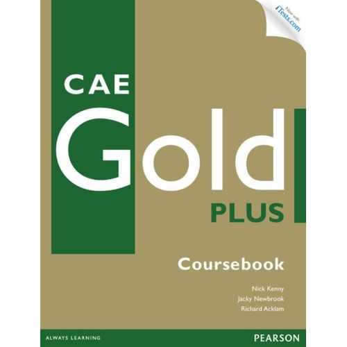 Cae Gold Plus Coursebook Z Plyta Cd I Kodem Itests   de Richard Acklam  Format Broch 