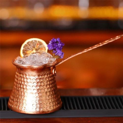 Cafetire Turque En Aluminium Plaqu Marteau, 330ml, Tasse  Caf Turque, Pot  Lait, Appareil  Pression Franais, Gobl  Flamme