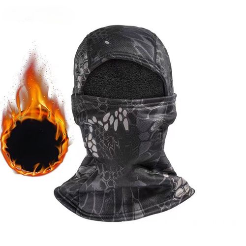 Cagoule De Cyclisme Pour Homme,Masque De Ski Complet,Randonne,Camping,Html,Dulmilitaire,Airsoft - Type Python Pattern Black