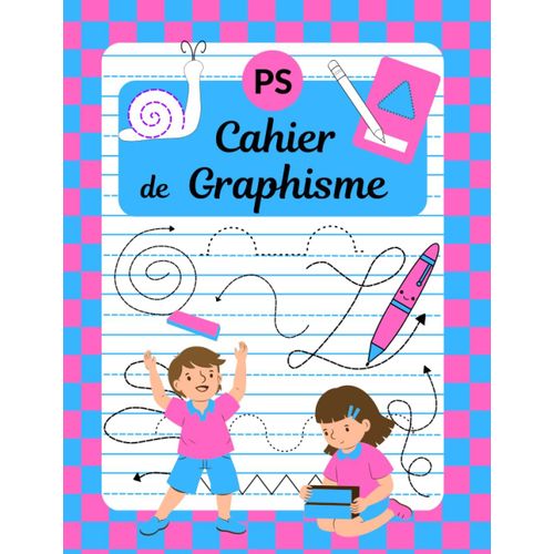 Cahier De Graphisme Ps: Pour Enfant De Maternelle Ds 3 Ans Pour Sentraner Au Graphisme Avant Le Passage  Lcriture | Livre Dactivits Pour ... De Graphisme, De Lecture Et De Mathmatiques)   de ditions, Mes Tresses Maternelle  Format Broch 