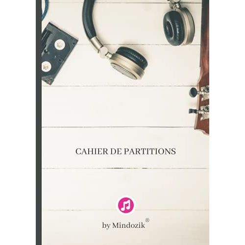 Cahier De Musique - Grand Format A4 21x29,7 - 8 Portes Par Page: Livre De Partitions  Remplir , Carnet De Musique Pour Piano, Guitare, Violon   de Maurice, Paul  Format Broch 
