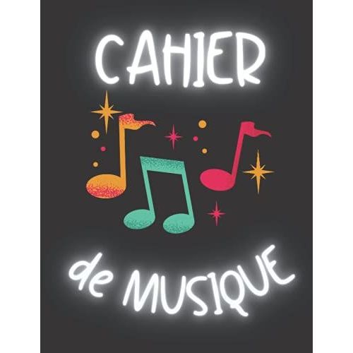 Cahier De Musique Piano: Cahier De Solfège Piano Idéal Pour Débutant - Confirmé | Carnet De Partitions Vierge 12 Portees Par Page Composition Musicale