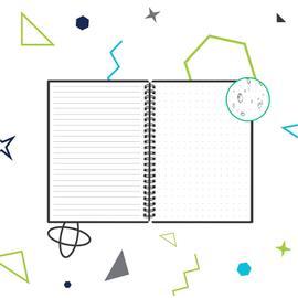 Cahier de notes intelligent effaçable et réutilisable,bloc-notes