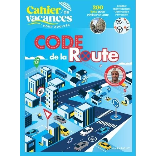 Cahier De Vacances Pour Adultes Code De La Route   de Mahalingam Kris  Format Beau livre 