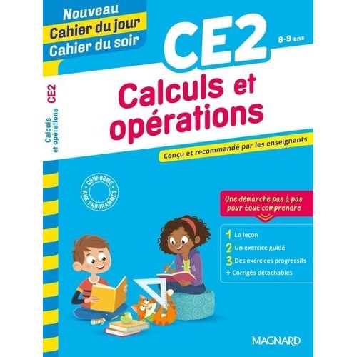 Cahier Du Jour/Cahier Du Soir Calculs Et Oprations Ce2    Format Non Precis 