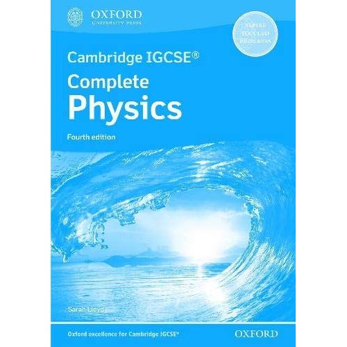 Cambridge Igcse & O Level Complete Physics: Workbook Fourth Edition    Format Broch 