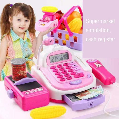Caisse Enregistreuse Pour Enfants, Maison De Jeu, Simulation De Supermarch, 3  6 Ans, Caisse Enregistreuse, Jouet D'anniversaire, Pour Garons Et Filles, W4e7