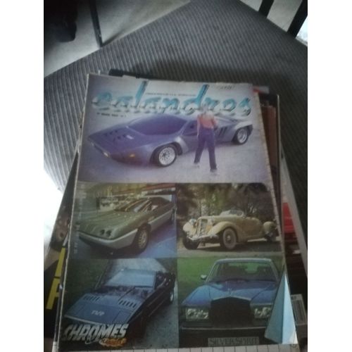 Calandres 1 De 1982 Tvr Tasmin,Vector,Carat Duchatelet,Auburn,Donkervoort Super Seven,Super Eight