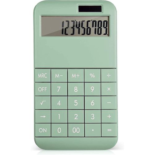 Calculatrice De Bureau Et D'cole Avec Affichage  12 Chiffres, Alimente Par nergie Solaire, Design Durable, Fonctions De Mmoire