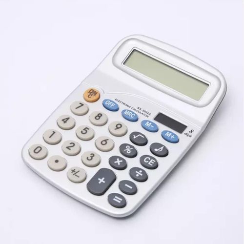 Calculatrice De Table Pour Bureau Et cole,8 Chiffres Avec cran Lcd,Double Alimentation Solaire Et Batterie,Convient  La Maison, L'cole,Au Bureau