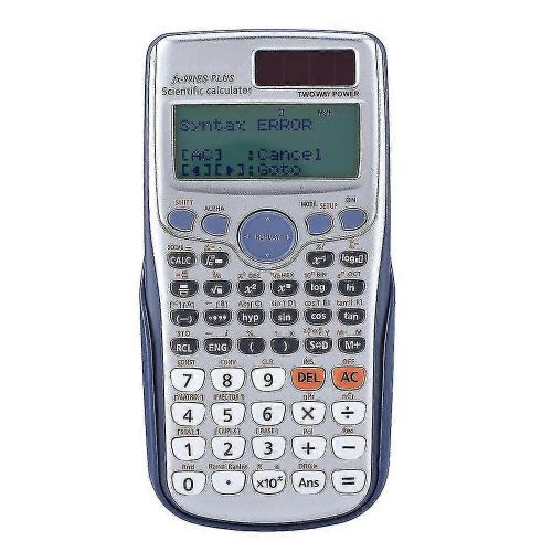 Calculatrice Scientifique De Poche  Fonction Complte Pour tudiant Calculatrice Portable Avec 417 Fonctions