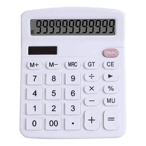Calculatrice Solaire Multifonctionnel  La Mode Mignon Mignon Numrique Calculatrice De Bureau Pour Les tudiants cole  La Maison Blanc