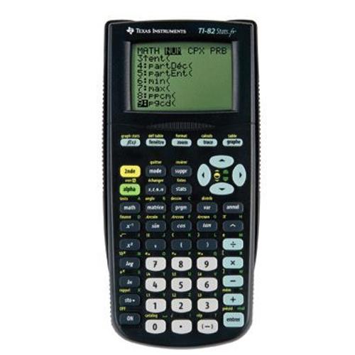 Calculatrice Texas Instruments Ti-82 Stats.Fr