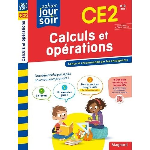 Cahier Du Jour/Cahier Du Soir Calculs Et Oprations Ce2    Format Grand Format 