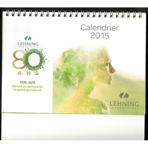 Calendrier 2015 De Bureau Office Calendar Homopathie Chaque Mois Une Plante Mdicinale