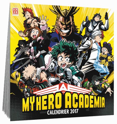 Calendrier My Hero Academia - BD et humour | Rakuten