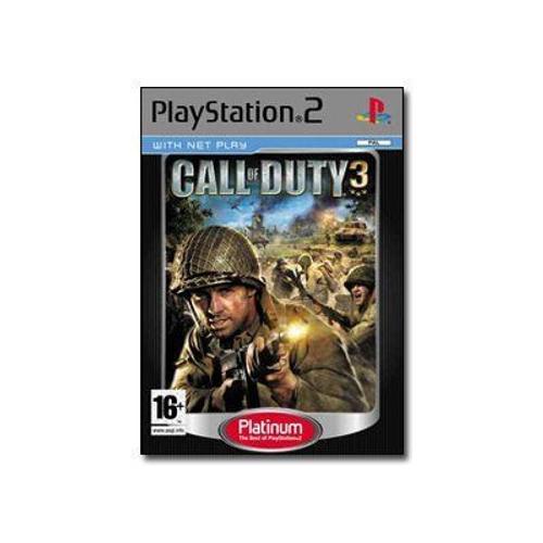 Call Of Duty 3 Platinum - Ensemble Complet - Playstation 2