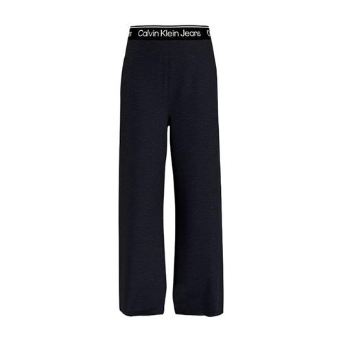 Calvin Klein Jeans Pantalon Large Noir