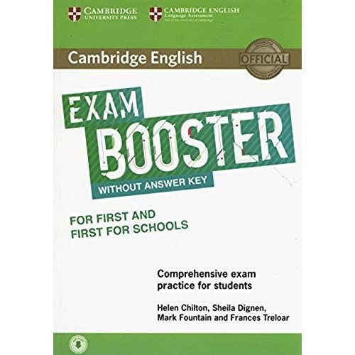Cambridge English Exam Booster For First And First For Schools Without Answer Key With Audio   de Collectif 