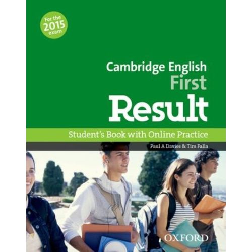 Cambridge English: First Result: Student's Book And Online Practice Pack    Format Broch 