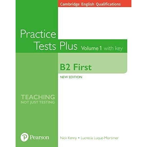 Cambridge English: First Practice Tests Plus With Key    Format Broch 