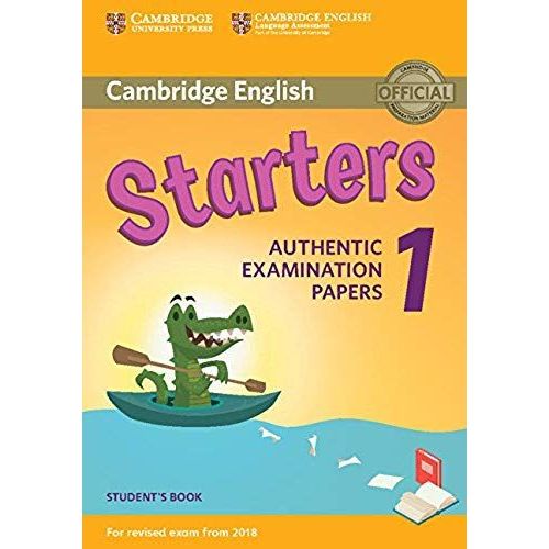Cambridge English Starters 1 For Revised Exam From 2018 Student's Book    Format Broch 