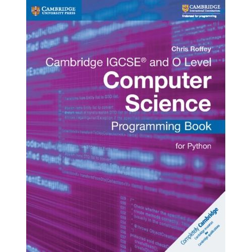 Cambridge Igcse And O Level Computer Science Programming Book For Python   de Chris Roffey 